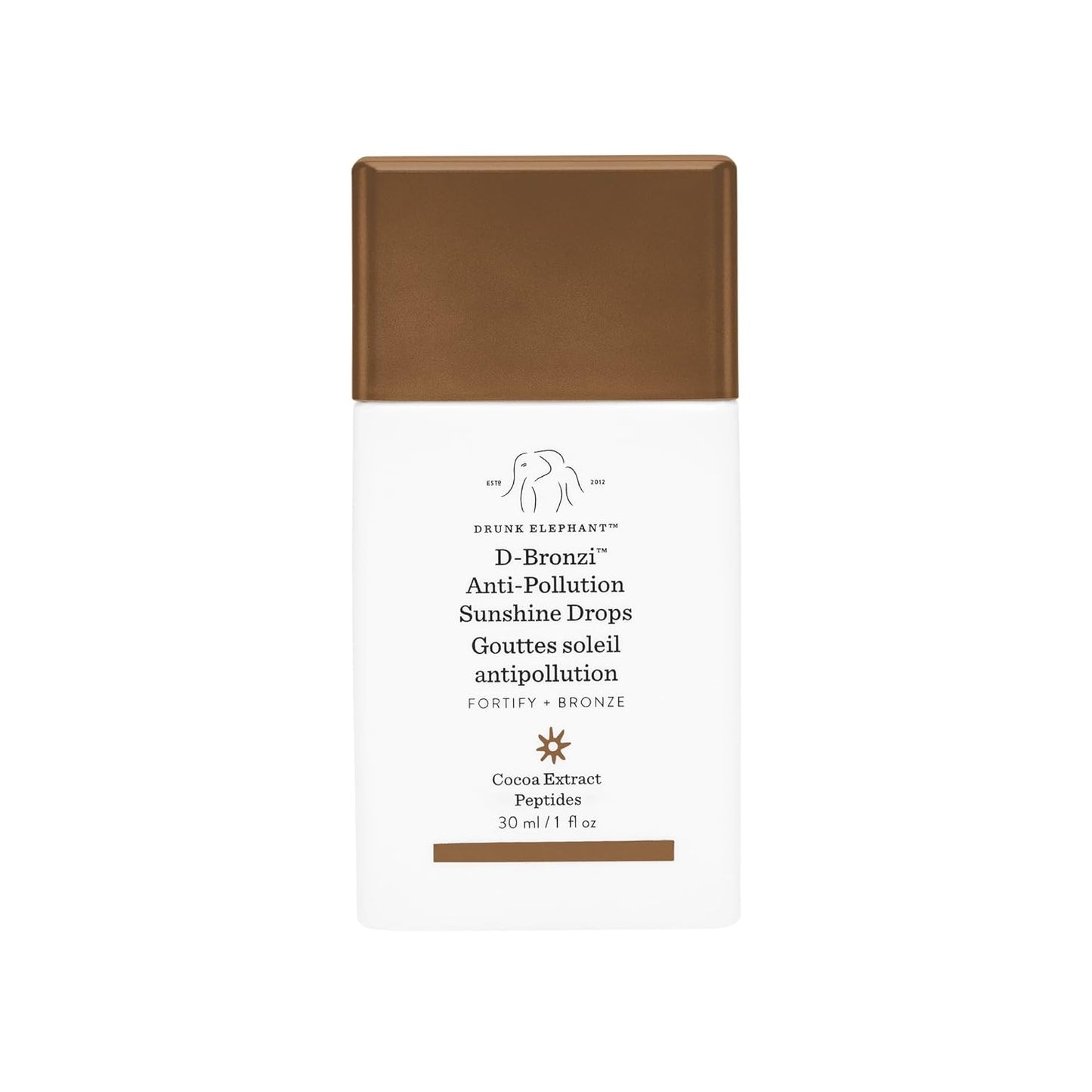 Drunk Elephant D-Bronzi 30ml: Anti-Pollution Sun-Kissed Serum