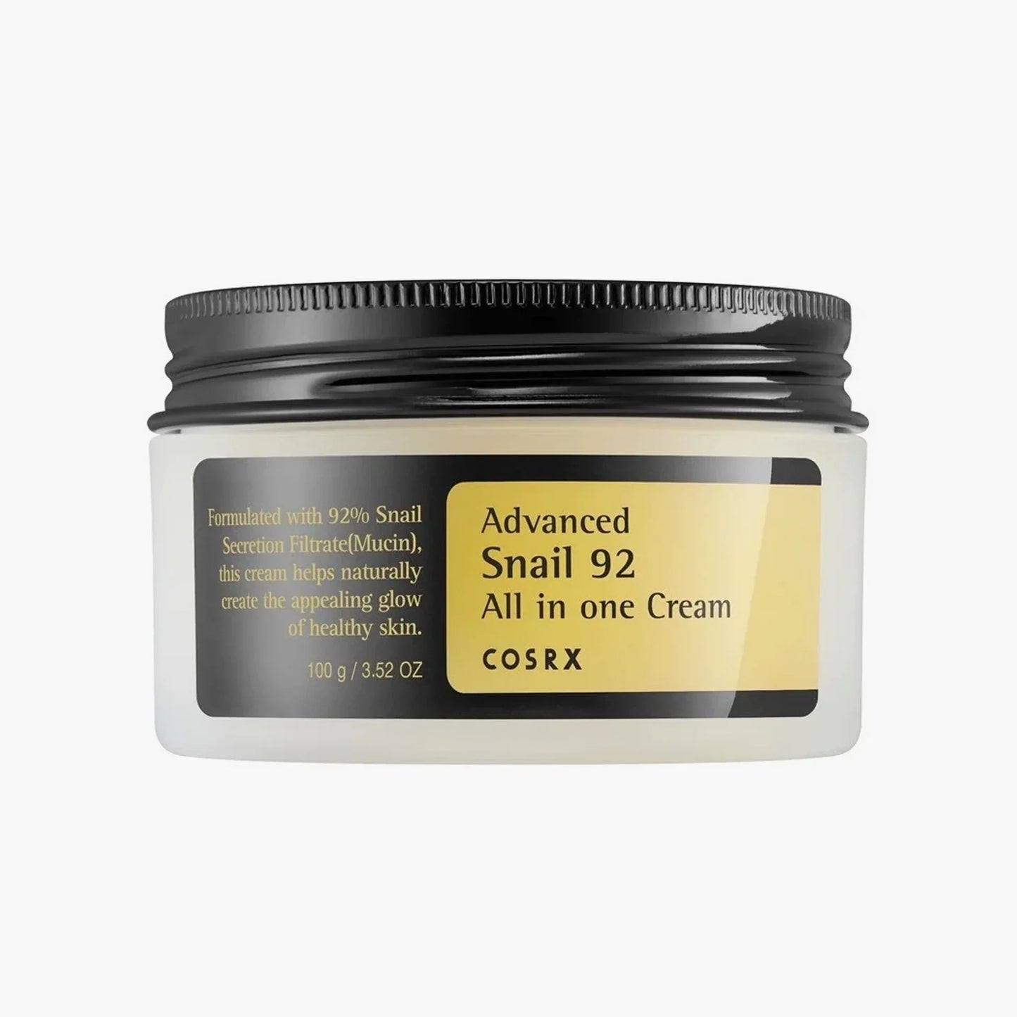 Hydrating COSRX Snail Mucin 92% Face Gel Cream - Perfect for Dry Skin (100g)
