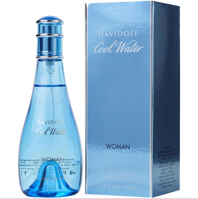 Davidoff Cool Water Eau de Toilette Fresh Floral Women's Perfume 100ml