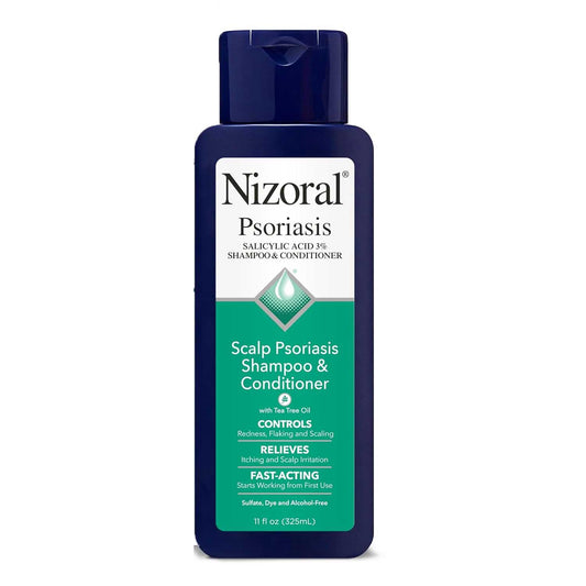 Nizoral Scalp Psoriasis Shampoo Salicylic Acid 3% Conditioner 325ml