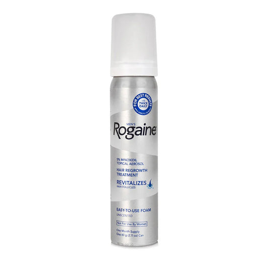 Men's Hair Growth Foam with 5% Minoxidil - Three Month Pack