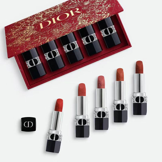 Limited Edition Dior ROUGE DIOR Lunar New Year Set - 5 x 1.5g
