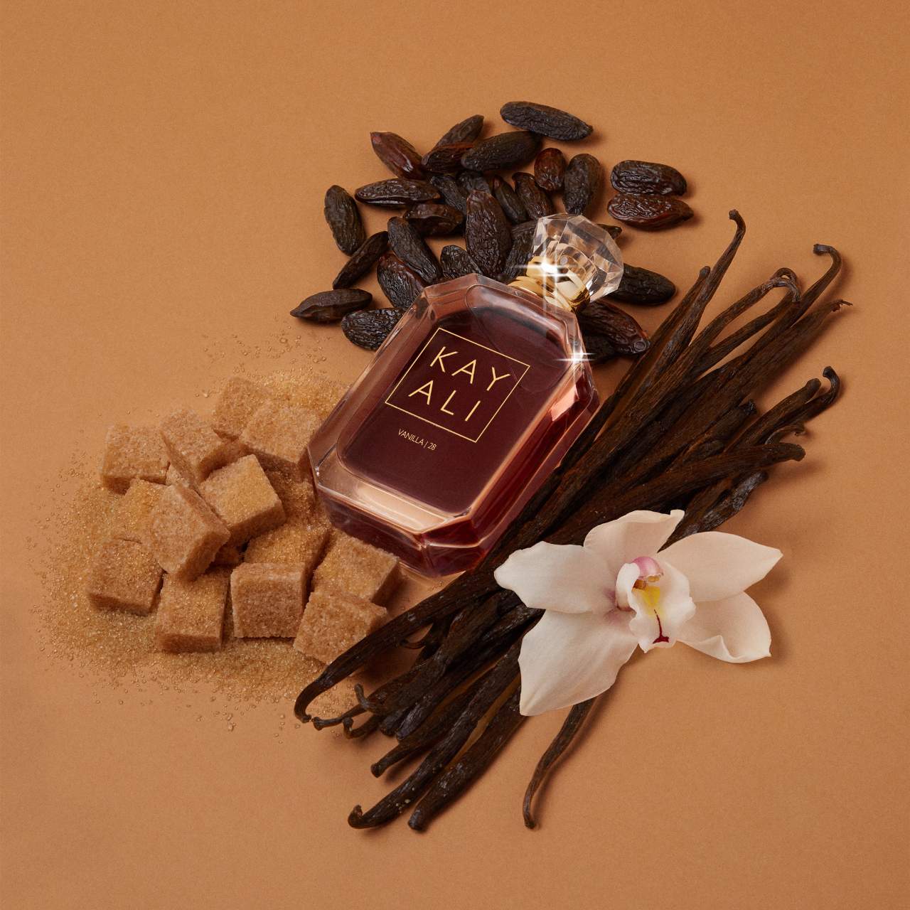 KAYALI Vanilla 28 Eau de Parfum 100ml/3.4oz – Sweet Vanilla, Amber Woods & Brown Sugar Notes