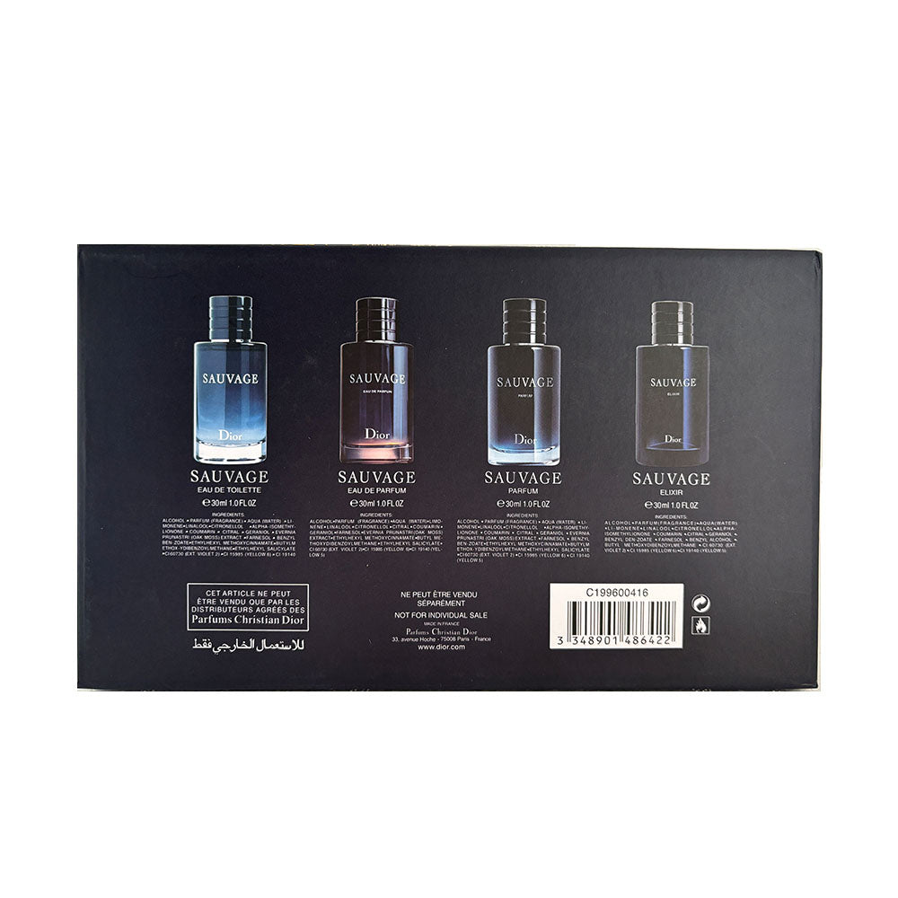 Christian Dior Sauvage Gift set (30ml × 4)