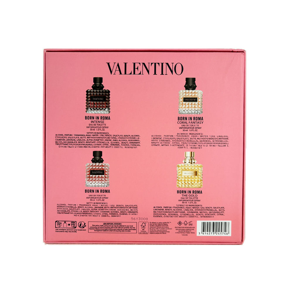 Valentino Born in Roma Gift Set 4x 30ml