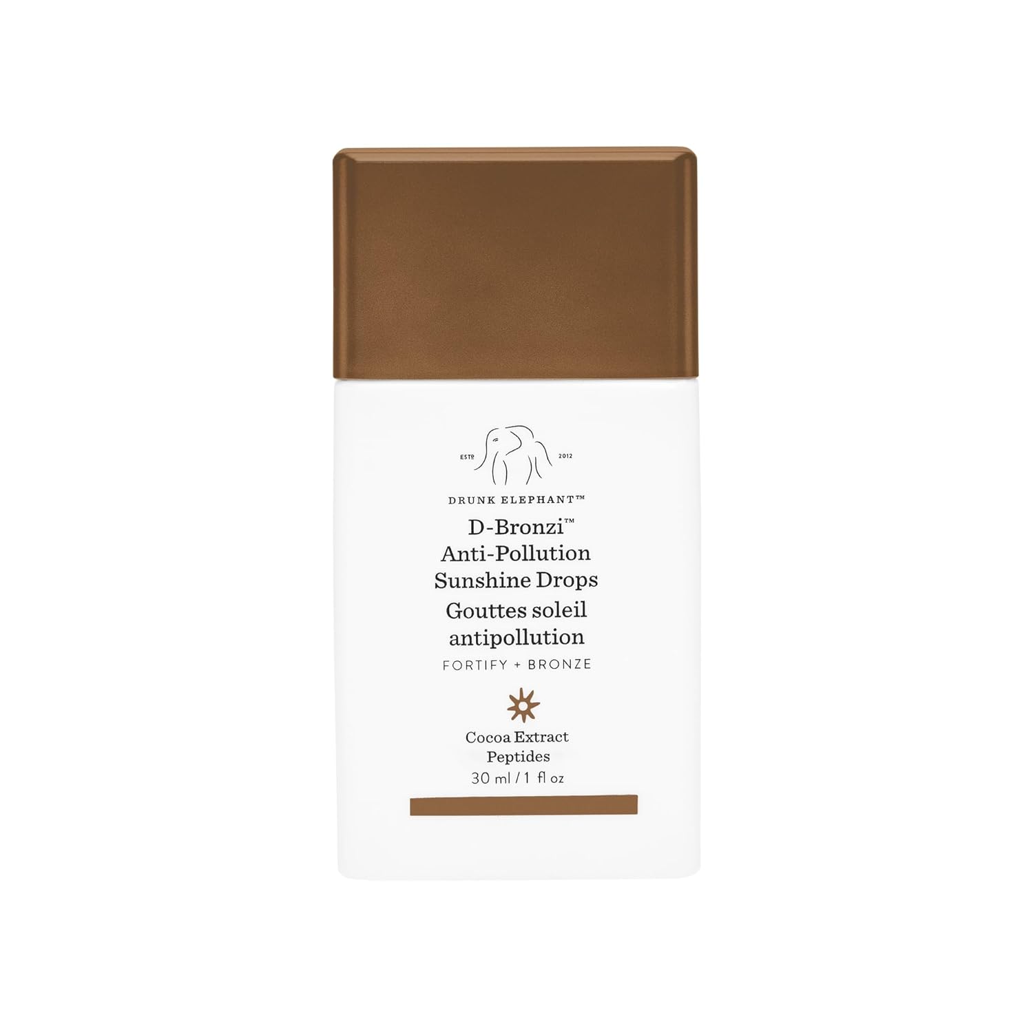 Drunk Elephant D-Bronzi 30ml: Anti-Pollution Sun-Kissed Serum