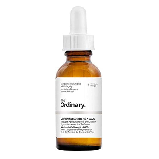 Illuminate Your Look: The Ordinary Caffeine Solution 5% + EGCG (30ml) for Youthful Eye Contours