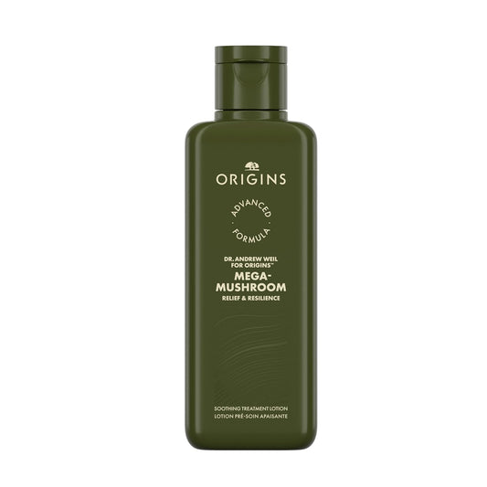 Loción de tratamiento calmante con megachampiñón Origins | Ideal para pieles sensibles | Con hongo Reishi - 200ml
