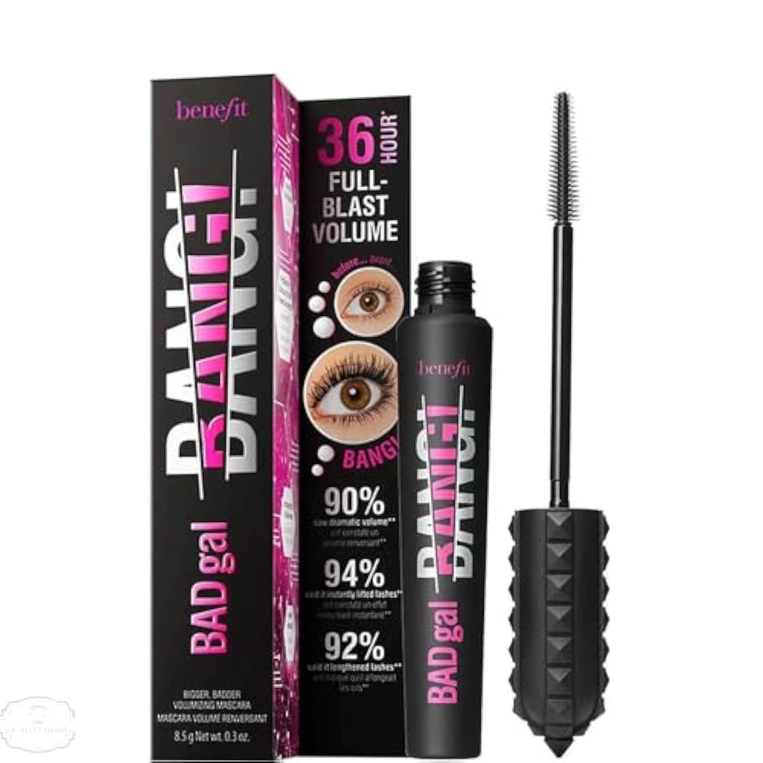 Benefit BADgal Bang! Mascara in Pitch Black - 8.5g/0.3oz
