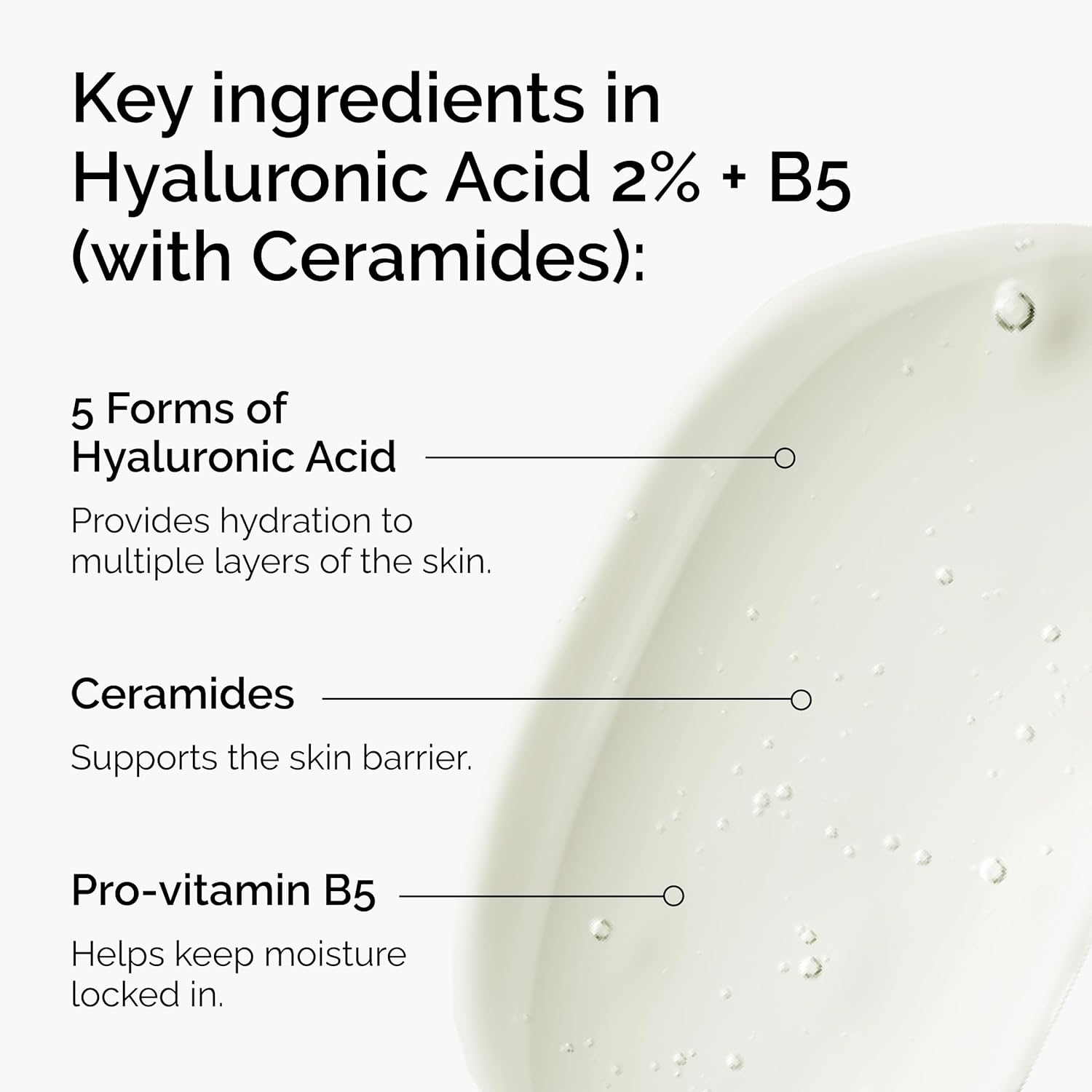 The Ordinary Ácido Hialurónico 2% + B5 30ml Sérum Hidratante Multiprofundo para una Piel Más Rellena y Suave