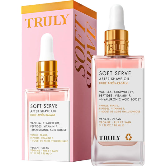 Aceite para después del afeitado verdaderamente lujoso | Tratamiento calmante e hidratante para prevenir el vello encarnado para una piel suave y sin irritaciones para uso diario - 90ml/3.1fl.oz