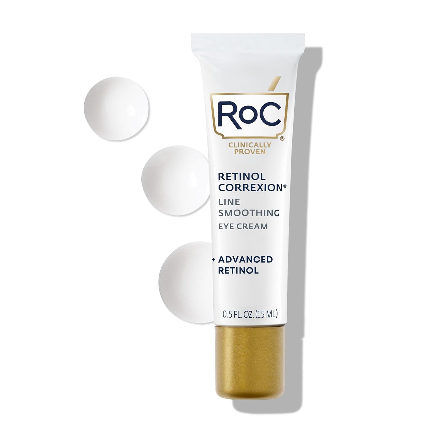 RoC Retinol Eye Cream for Dark Circles & Puffiness - 0.5oz