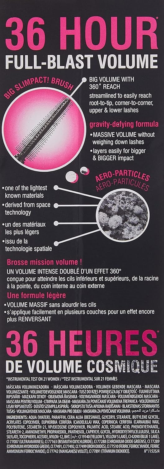 Benefit BADgal Bang! Mascara in Pitch Black - 8.5g/0.3oz