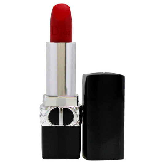 Rouge Dior Satin Floral Care Lip Balm - 999 (Refillable, 0.12 oz)