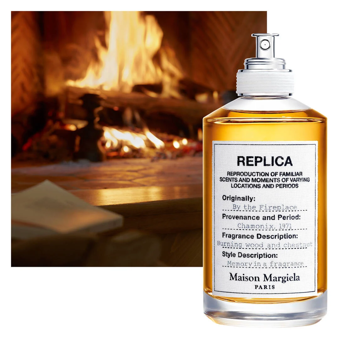 Maison Margiela ‘REPLICA' By the Fireplace Eau de Toilette with Chestnut, Vanilla, and Clove Oil100ml