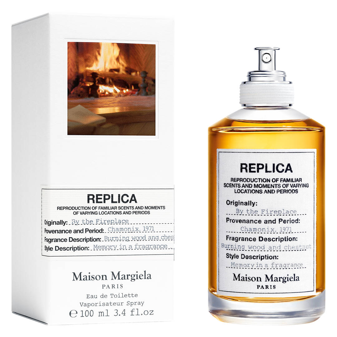 Maison Margiela ‘REPLICA' By the Fireplace Eau de Toilette with Chestnut, Vanilla, and Clove Oil100ml