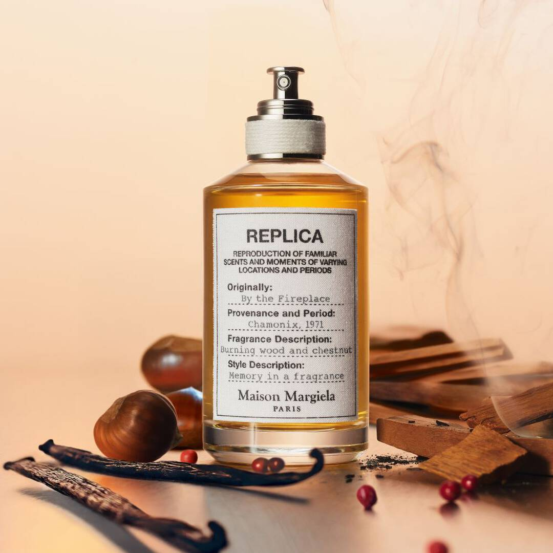 Maison Margiela ‘REPLICA' By the Fireplace Eau de Toilette with Chestnut, Vanilla, and Clove Oil100ml