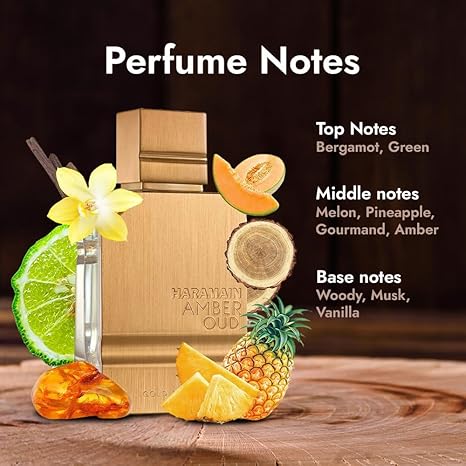 Al Haramain Amber Oud Gold Edition - Perfume árabe para mujeres y hombres unisex - Ámbar de larga duración - 2 oz/4 oz