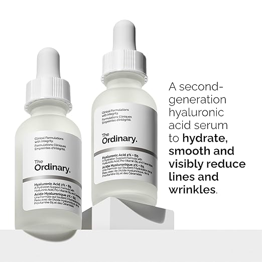 The Ordinary Skin Support Basics Duo: Hyaluronic Acid 2% + B5 Niacinamide 10% + Zinc 1%