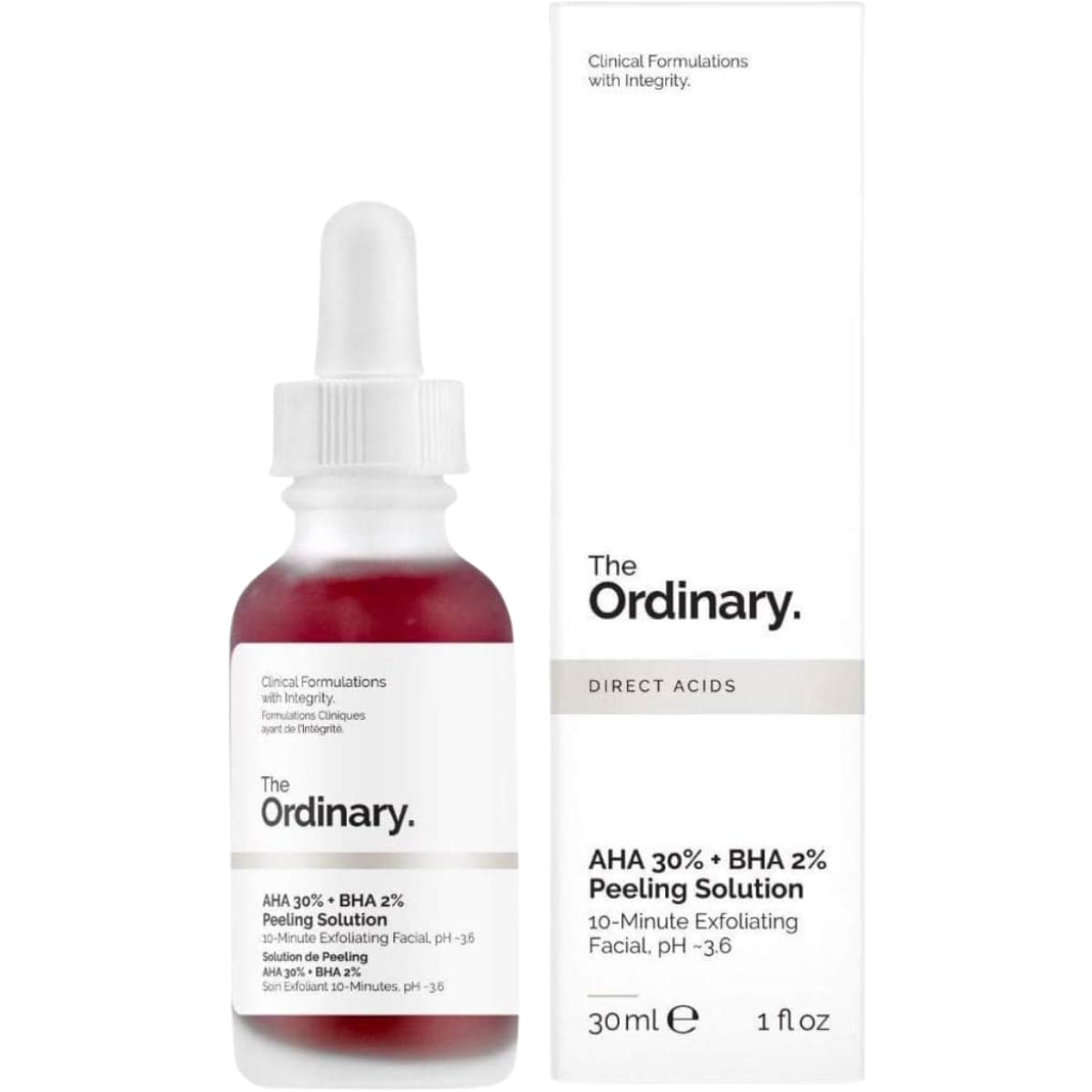 30ml AHA/BHA Peeling Treatment from The Ordinary