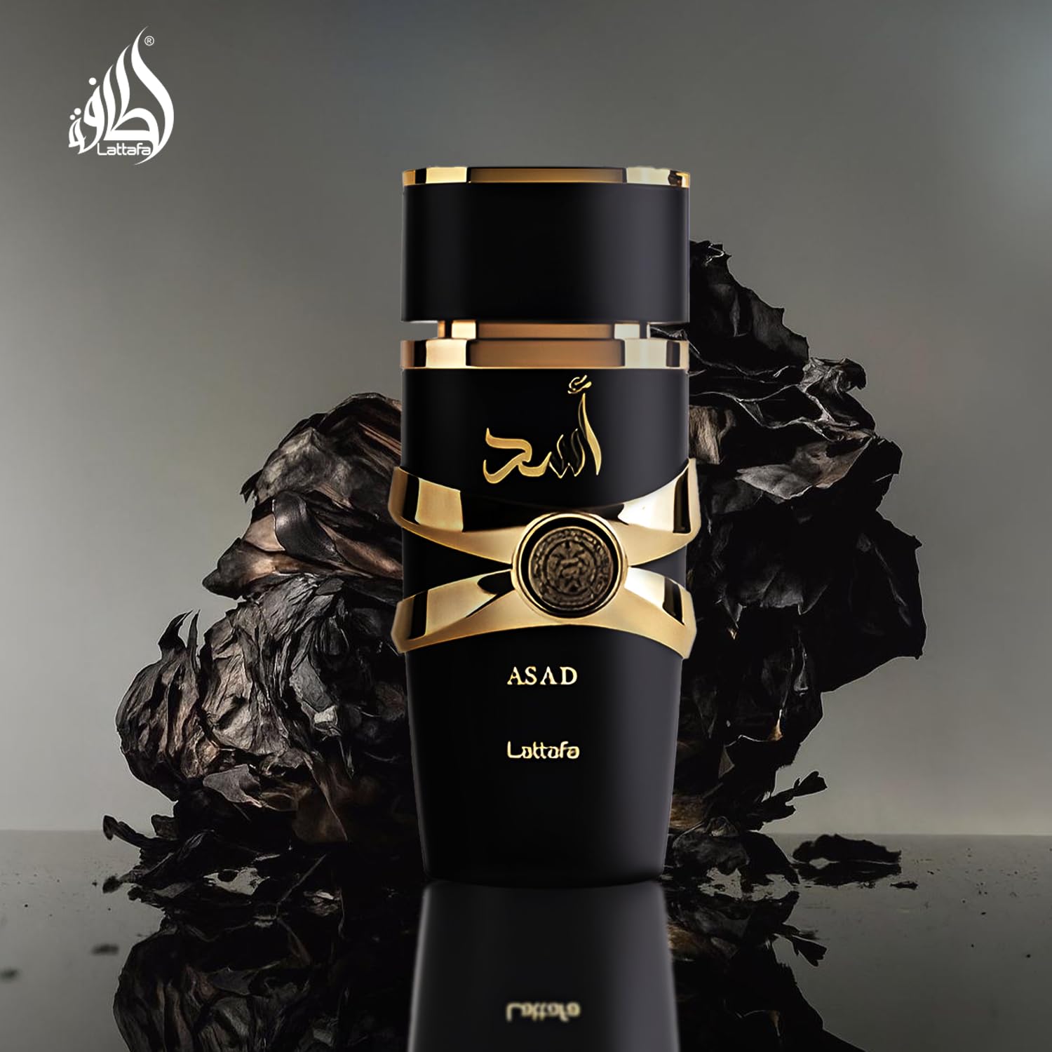 Lattafa Perfumes Asad para Unisex Eau de Parfum Vaporizador, 3.4 Onzas/100ml
