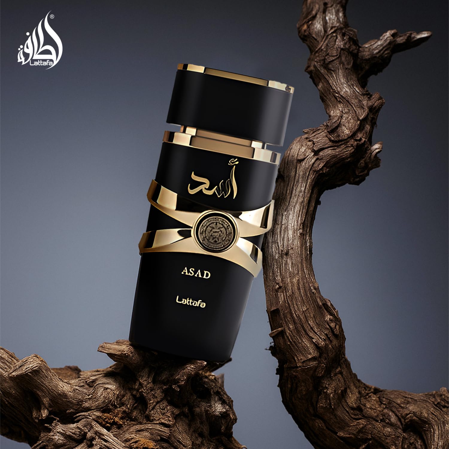 Lattafa Perfumes Asad para Unisex Eau de Parfum Vaporizador, 3.4 Onzas/100ml