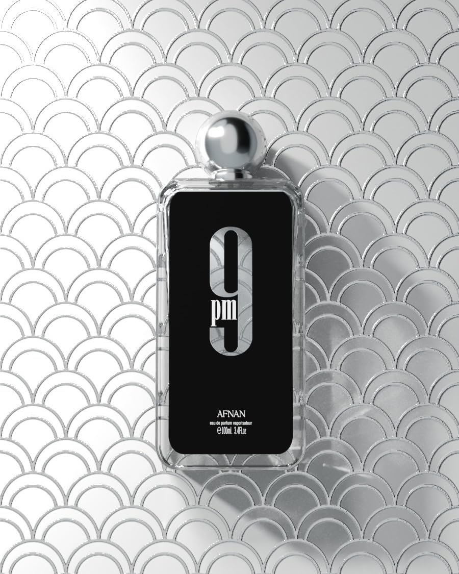Luxury Men's Perfume : Afnan Perfume 9 PM For Men Eau De Parfum 100ml