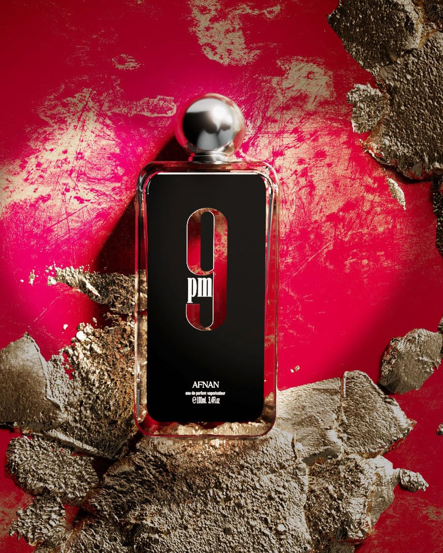 Luxury Men's Perfume : Afnan Perfume 9 PM For Men Eau De Parfum 100ml