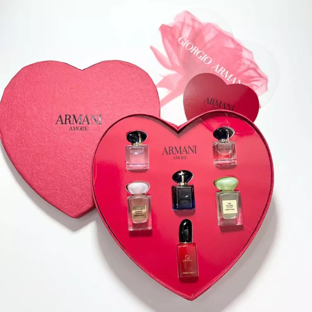 Giorgio Armani 6Pcs 7ml Parfum Set Miniature Fragrance Gift Set