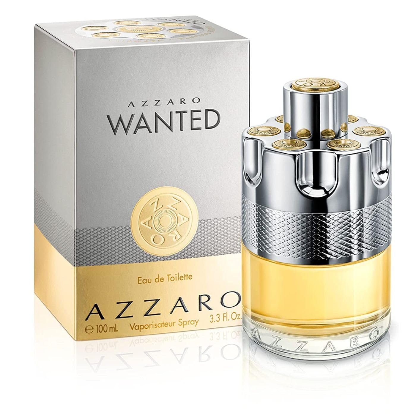 Azzaro Wanted Eau De Toilette For Men 100ml