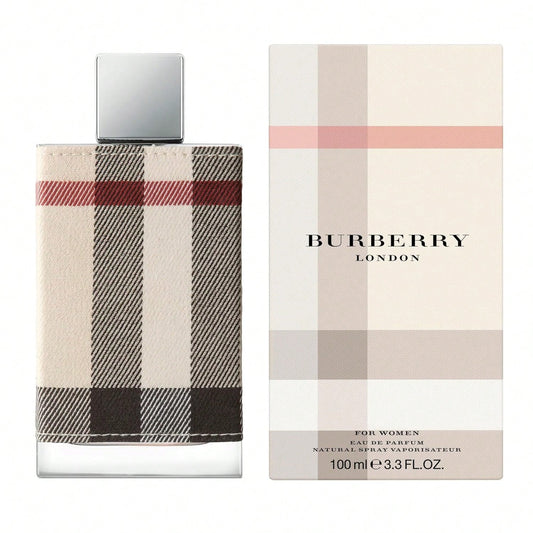 Burberry London Eau de Parfum – Women's Floral Perfume – With Notes of Honeysuckle, Jasmine, Peony & Sandalwood – Long Lasting Fragrance- 100ml/3.3oz