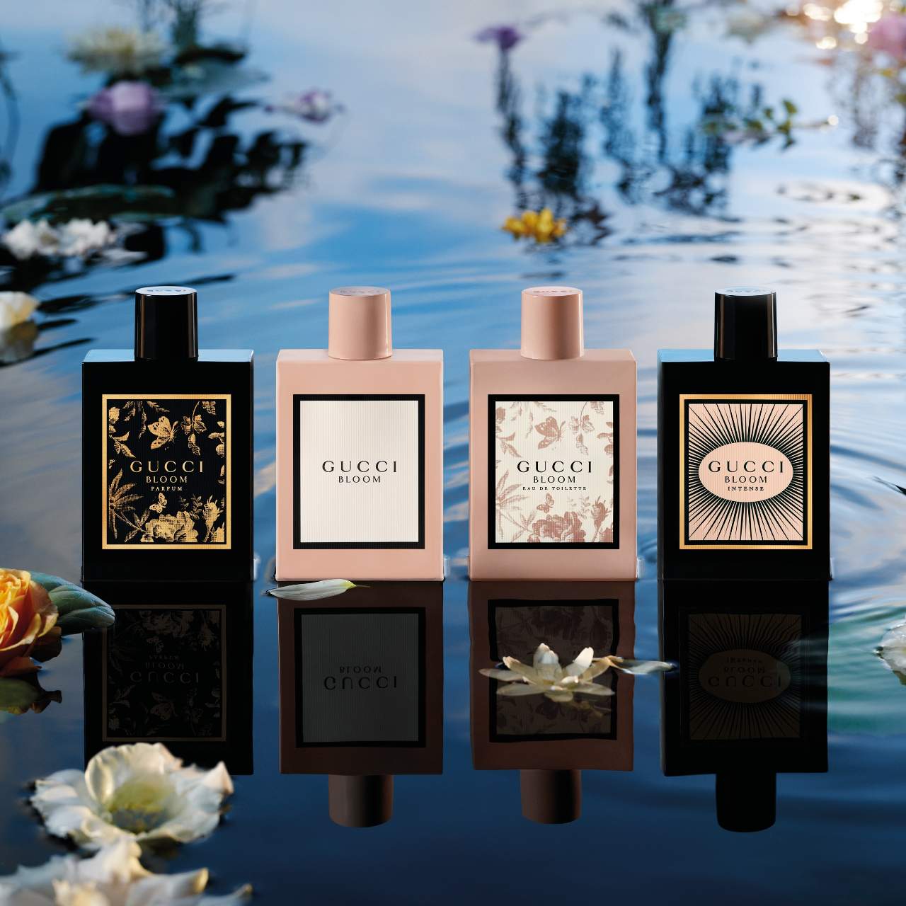Gucci Bloom Eau de Parfum Intense con Jazmín, Nardos y Dama de Noche - 100ml