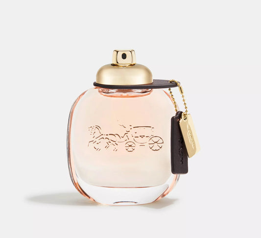 Coach New York Eau De Parfum - Women's Fragrance - Floral Fruity - With notes of Raspberry Leaves, Turkish Rose & Suede Musks - 90ml/3oz
