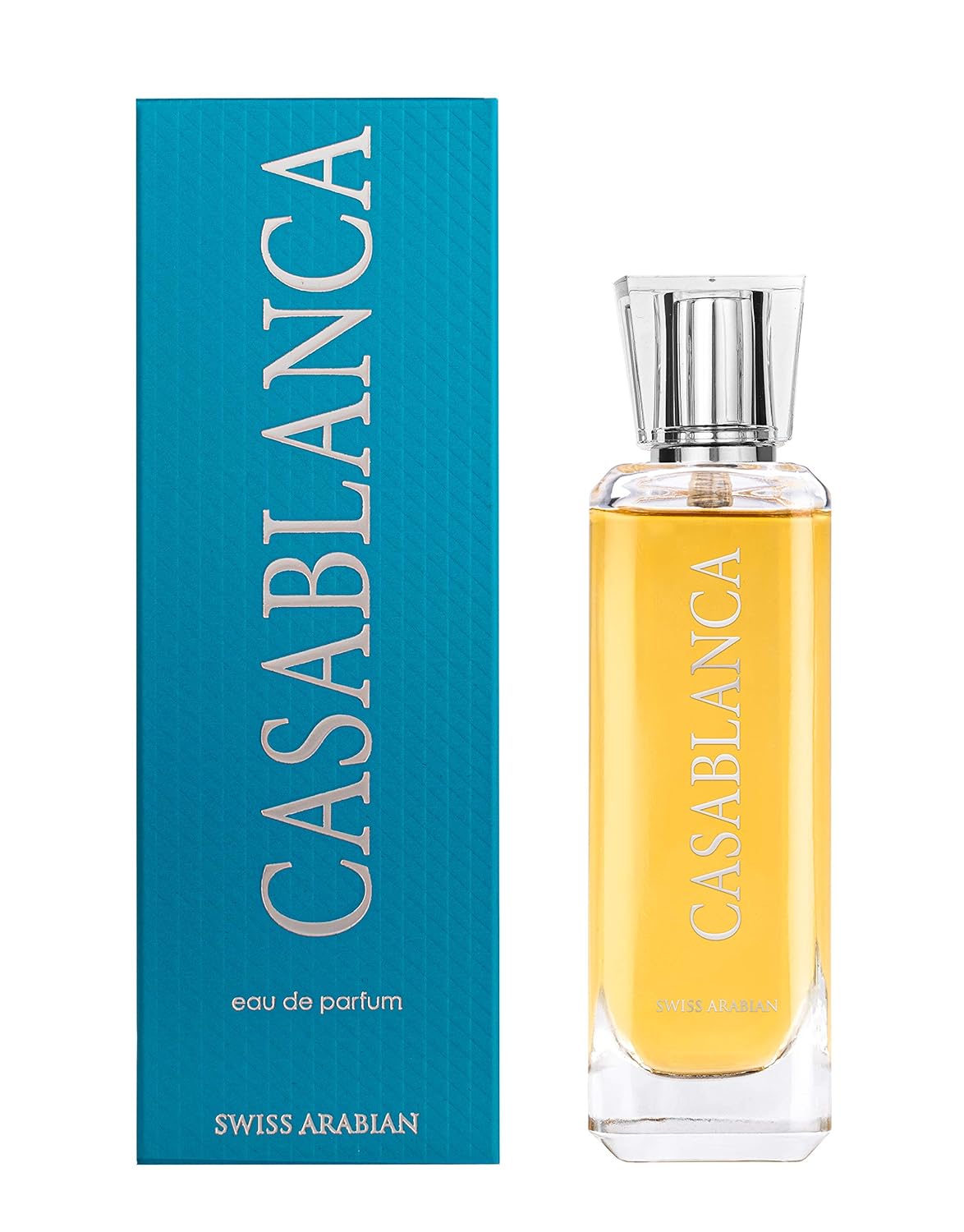 Swiss Arabian Casablanca - Fragancia en espray EDP personal, de larga duración y adictiva - Aroma característico seductor - 100 ml/3.4 Oz