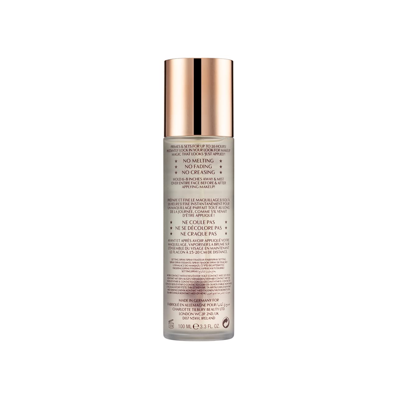 Charlotte Tilbury Airbrush Flawless Hydrating & Waterproof Setting Spray 100ml