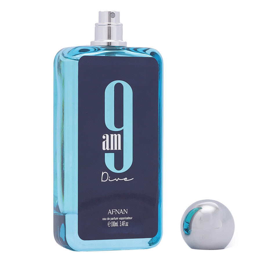 Afnan Perfumes 9 AM Dive - EDP SPRAY 3.4 onzas (100ml) Unisex - Larga Duración