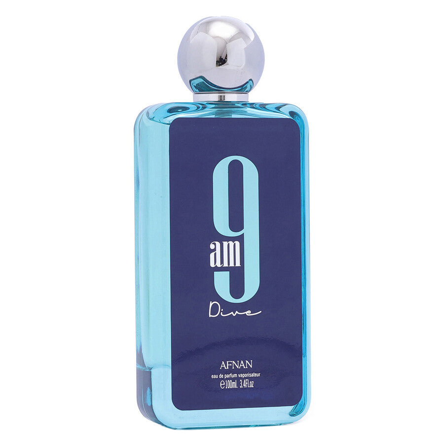 Afnan Perfumes 9 AM Dive - EDP SPRAY 3.4 onzas (100ml) Unisex - Larga Duración