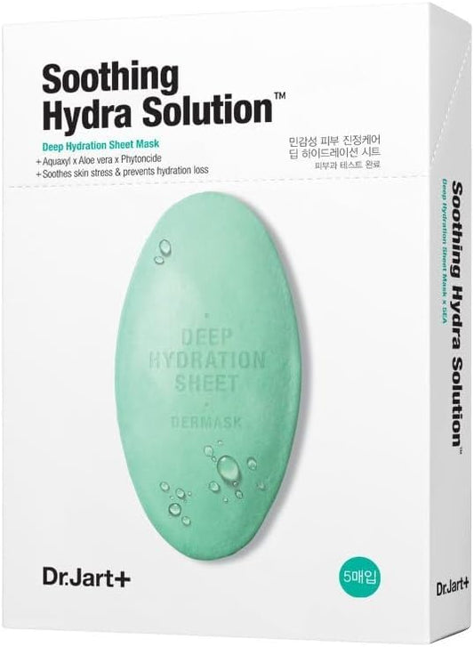 Dr.Jart+ Soothing Hydra Solution Sheet Mask For Unisex 5 Pcs Mask