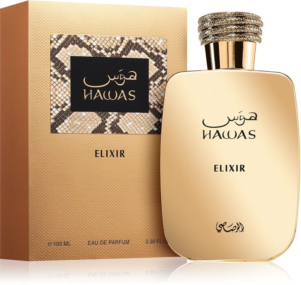 Rasasi Hawas Elixir EDP para hombre 100ml/3.38 Fl Oz