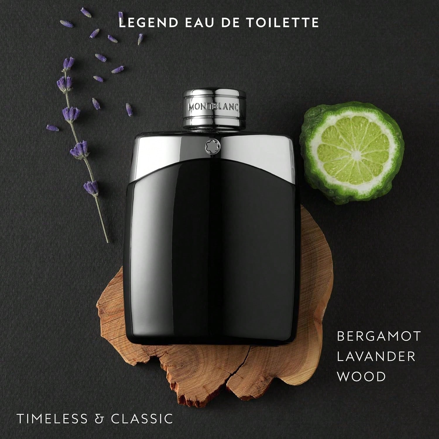 Montblanc Legend Eau de Toilette - Fragancia para hombre - Fresca y Fougere - Con notas de Bergamota, Jazmín y Sándalo - 100ml/3.3floz