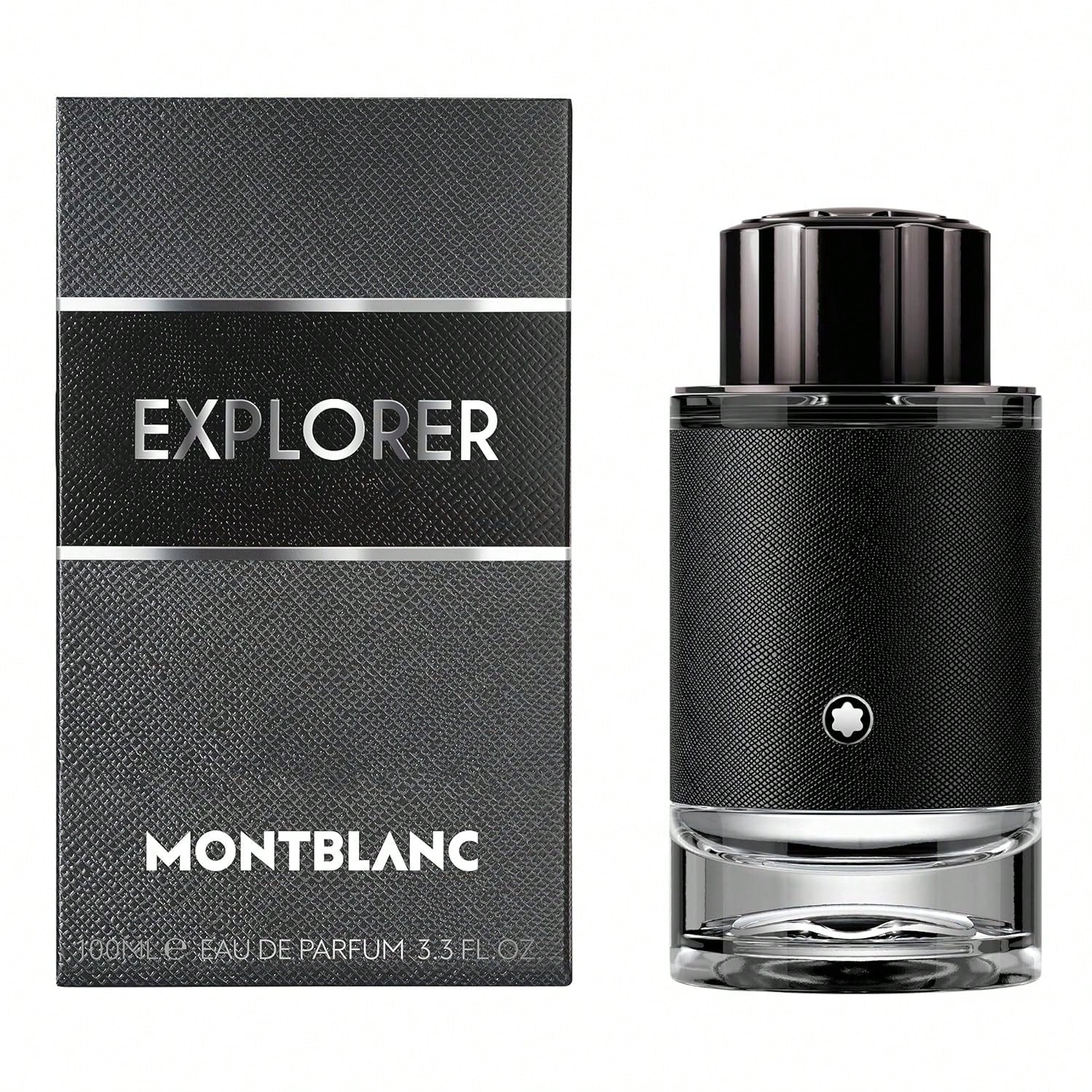 Montblanc Explorer Eau de Parfum - Fragancia Masculina - Amaderada, Acuero, Aromática - Con notas de Bergamota, Vetiver y Pachulí - 100ml 3.3floz