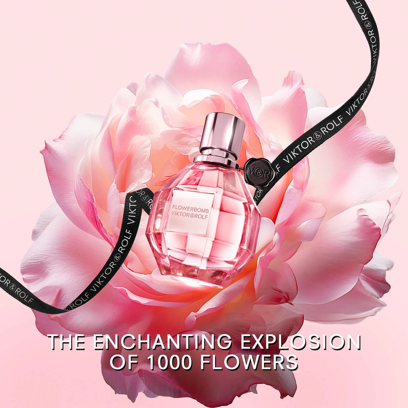Viktor&Rolf Flowerbomb Eau de Parfum con Vainilla y Jazmín - 100ml/3.4fl.oz