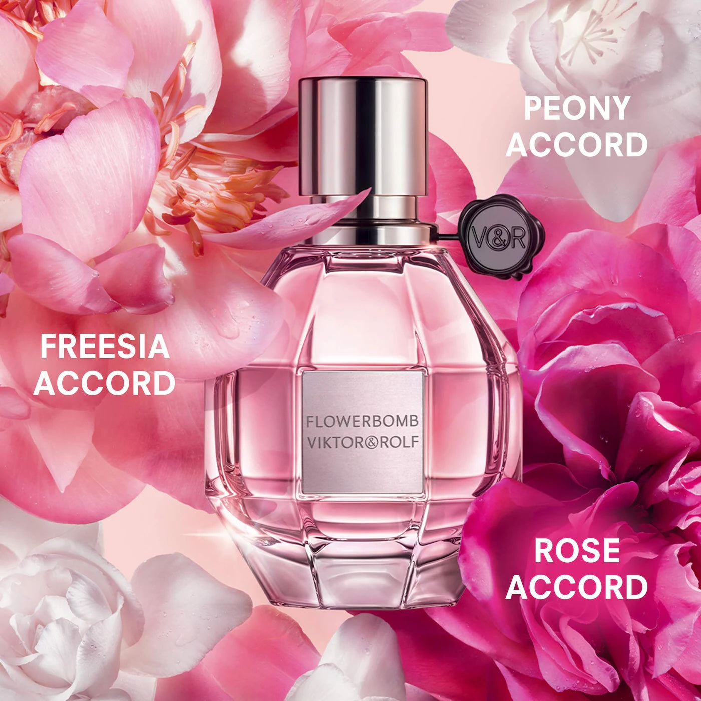 Viktor&Rolf Flowerbomb Eau de Parfum con Vainilla y Jazmín - 100ml/3.4fl.oz