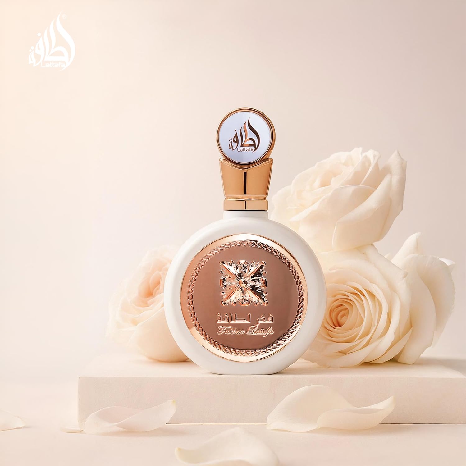 Lattafa Fakhar Eau de Parfum Fragancia Duradera para Mujer - Floral, Afrutada Fresca, Dulce - 3.40 Onzas / 100 ml