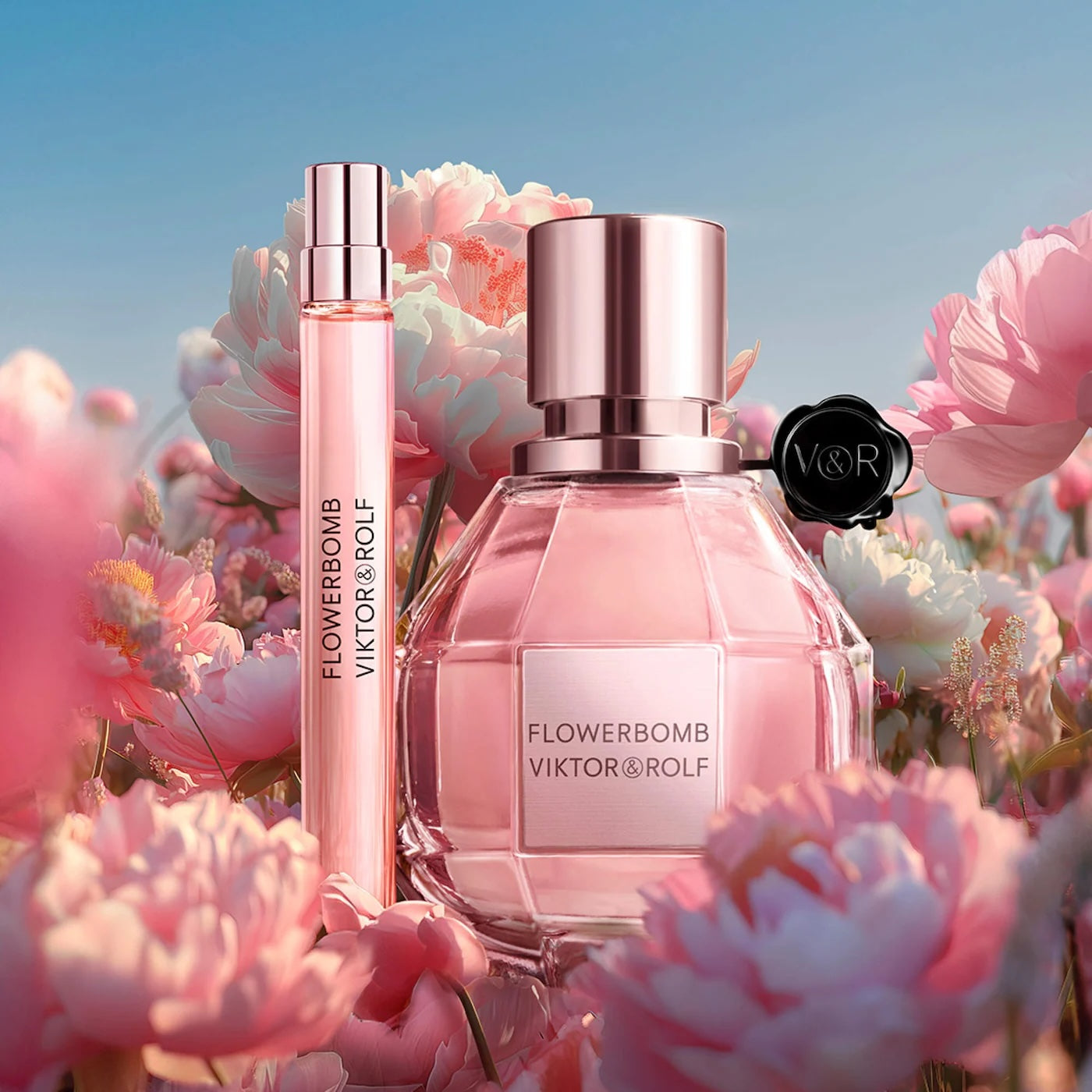 Viktor&Rolf Flowerbomb Eau de Parfum con Vainilla y Jazmín - 100ml/3.4fl.oz