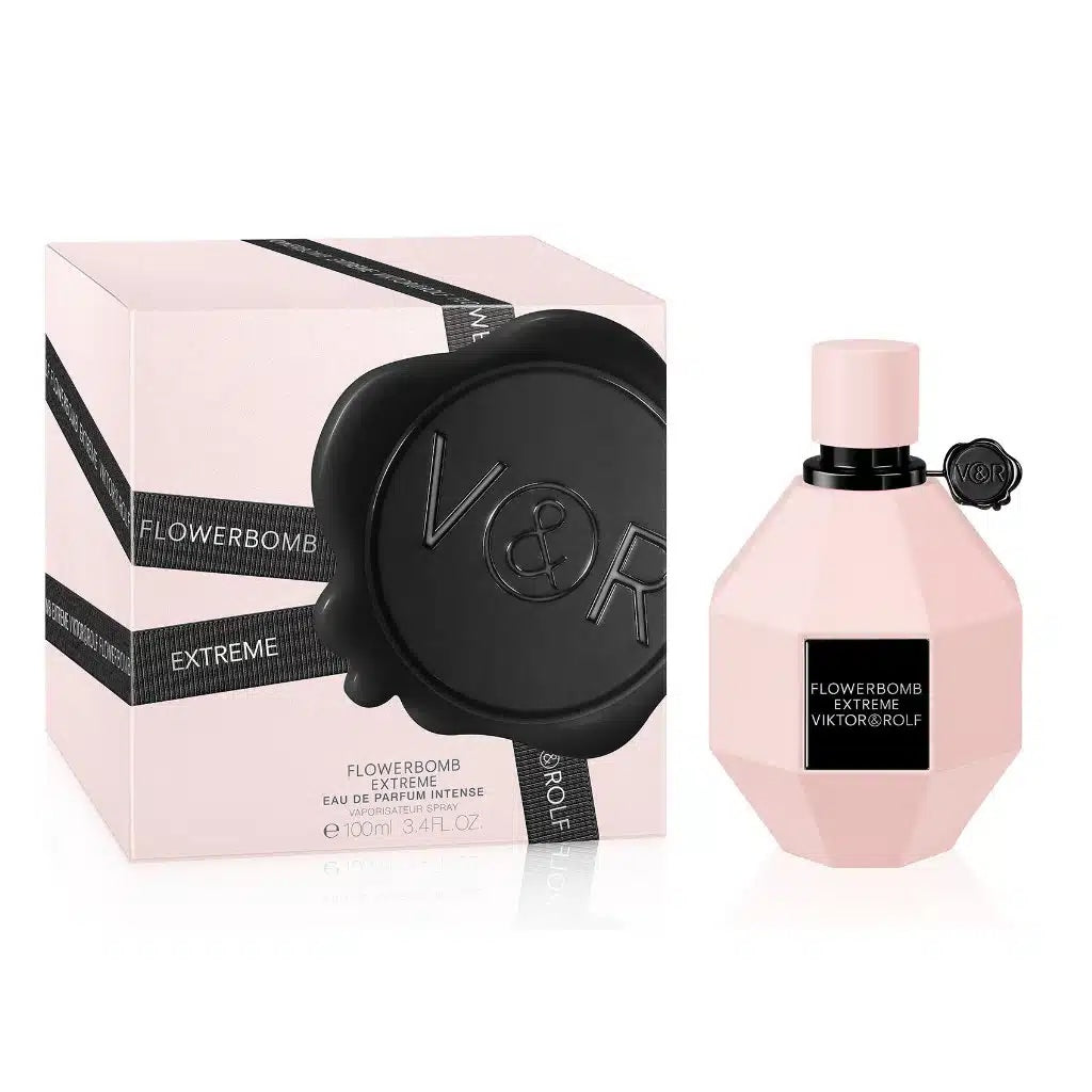 Viktor&Rolf Flowerbomb Extreme Eau de Parfum Intenso con Frambuesa y Vainilla - 100ml/3.4fl.oz