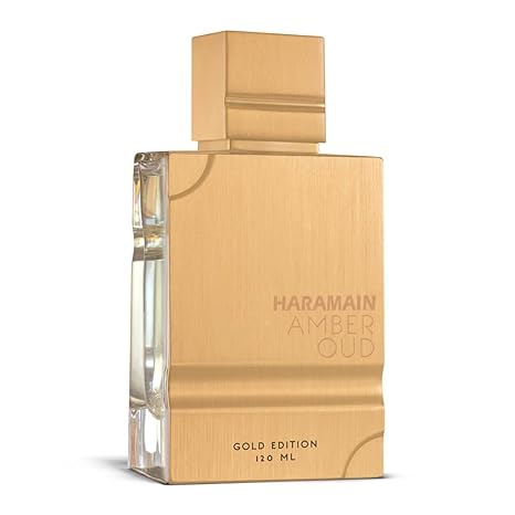 Al Haramain Amber Oud Gold Edition - Perfume árabe para mujeres y hombres unisex - Ámbar de larga duración - 2 oz/4 oz
