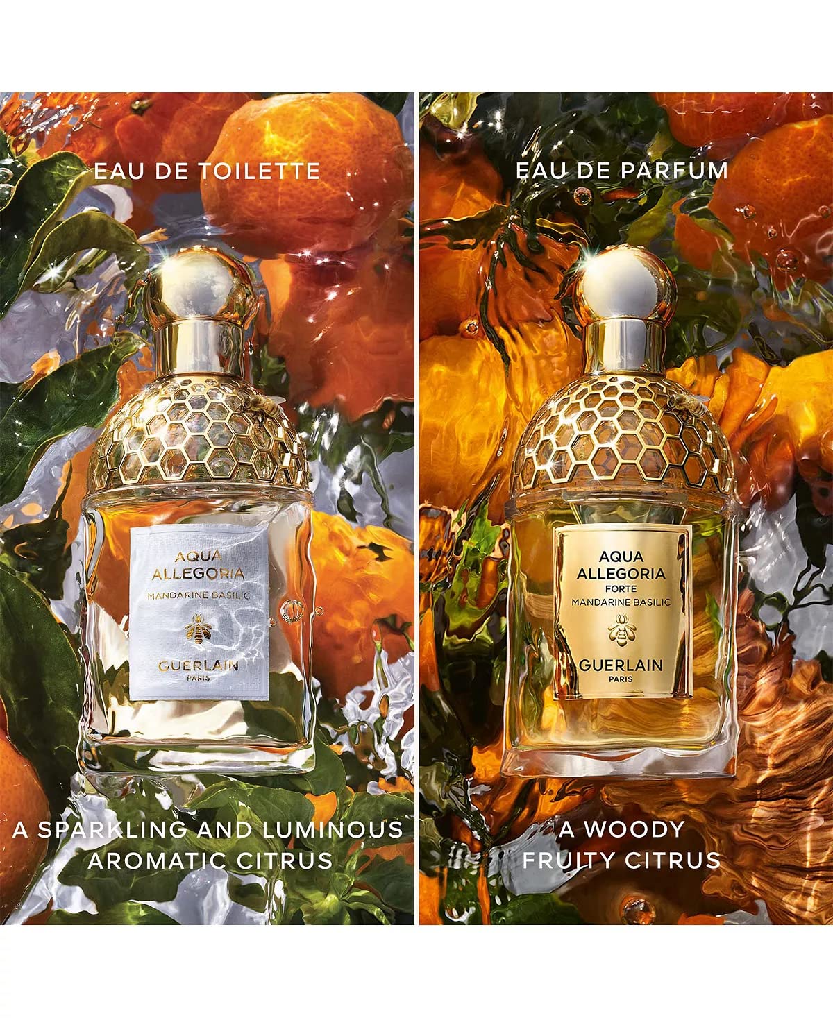Guerlain Aqua Allegoria Mandarina Basílica Eau De Toilette Vaporizador Unisex 75ml