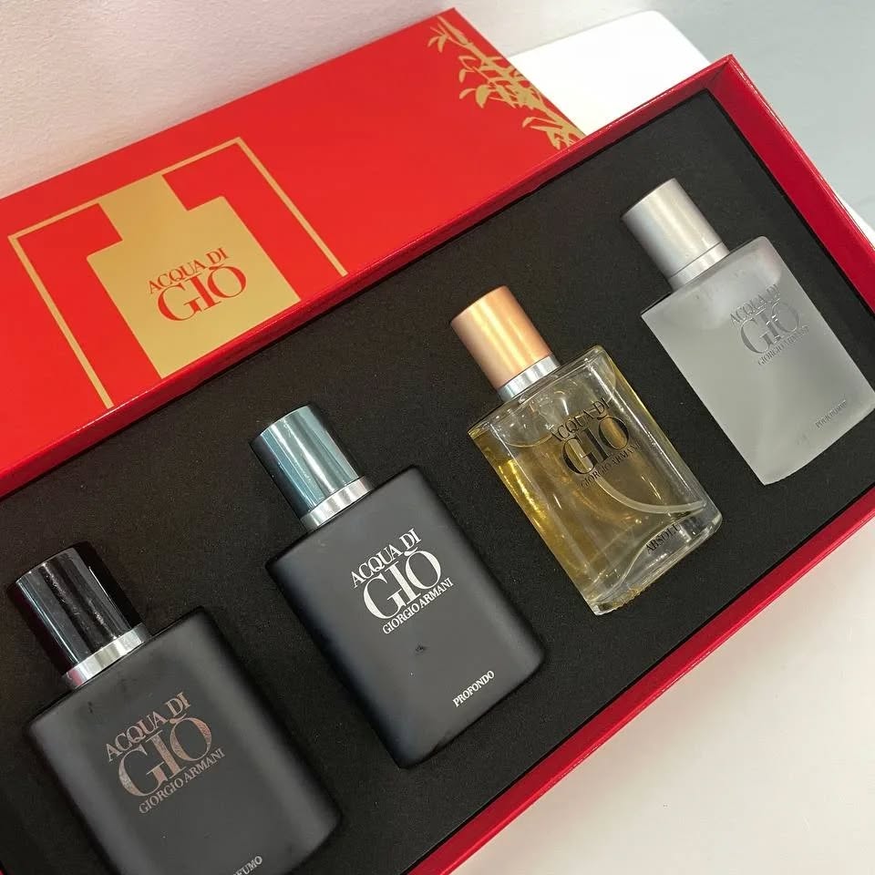 Giorgio Armani Acqua Di Gio 4x 30ml parfume Set