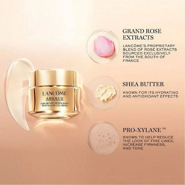 Lancome Absolue Crema Revitalizante de Ojos para Mujer 20ml